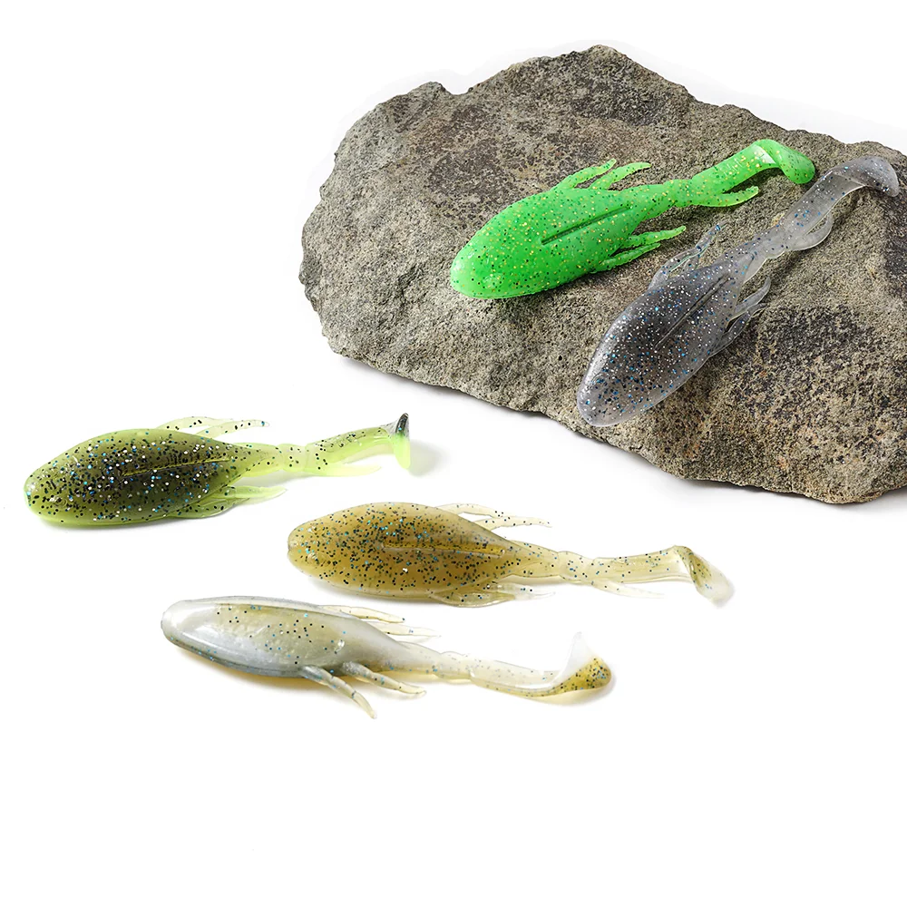 Señuelos de pesca SUNMILE, cebos artificiales de 6,5 cm, Wobblers, señuelos blandos, cebos de pesca de silicona para carpa Shad - imagen 5