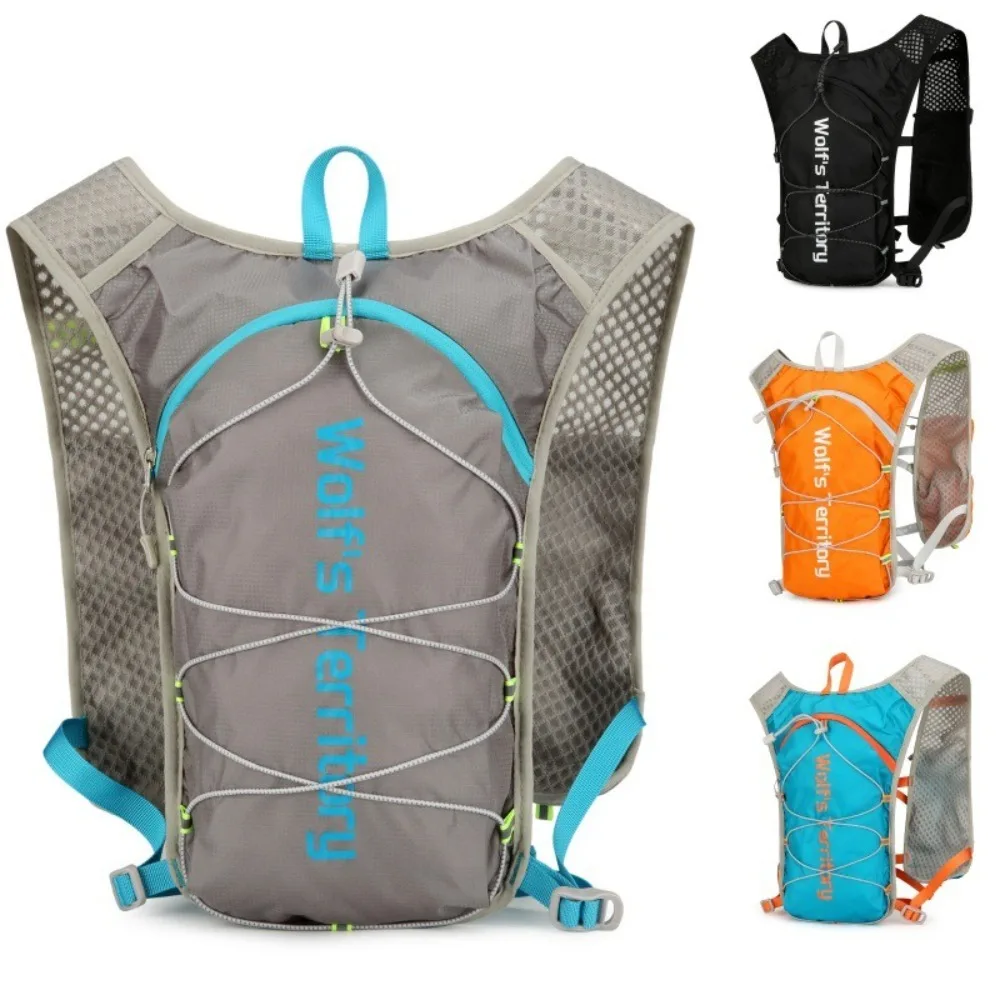 Lightweight 5L Marathon Hydrating Backpack Breathable Oxford Cloth Hydration Vest Ultralight Reflective Running Bag Running - imagen 2