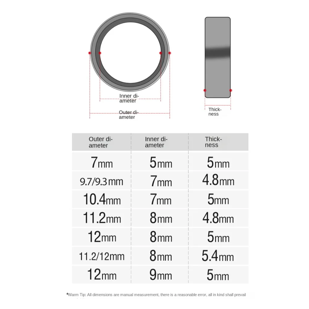Rodillo de hilo de pescar de latón, pieza de reparación de carrete de pesca, accesorio de pieza de reparación, carrete de pesca giratorio suave, carrete de pesca de oso, 3 uds. - imagen 5