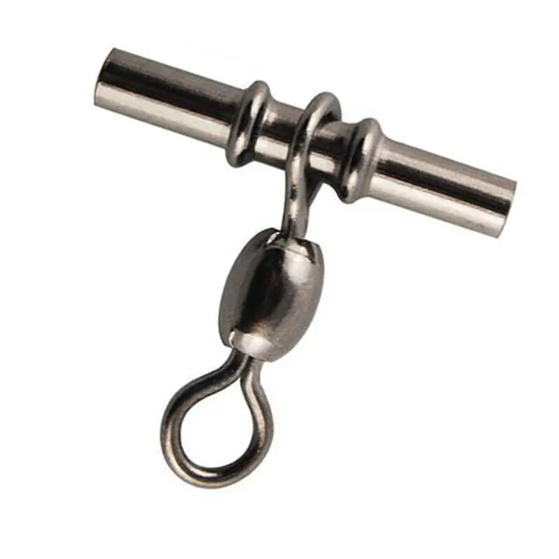 DORISEA Giratorio triple engarzado – Manga cruzada 3 vías para pesca