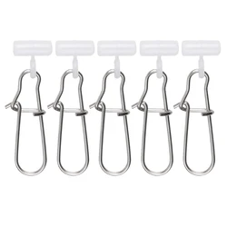 Duo Conectores de plomo deslizantes en acero inoxidable con broche