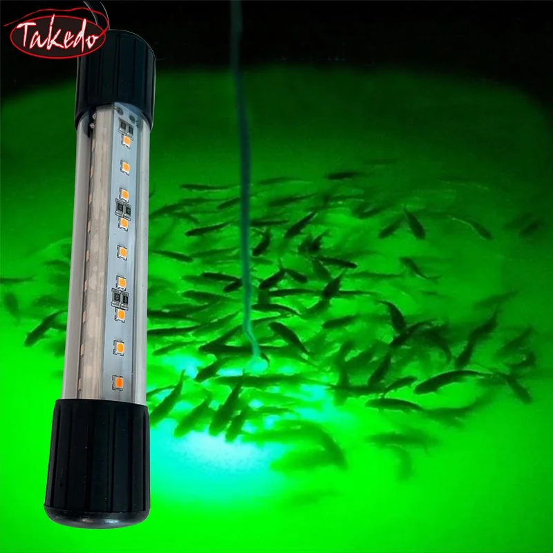 TAKEDO CW01 12V 30W luz LED de pesca lámpara de pesca submarina luces lámpara LED para cultivo de salmón y pesca en aguas profundas - imagen 5