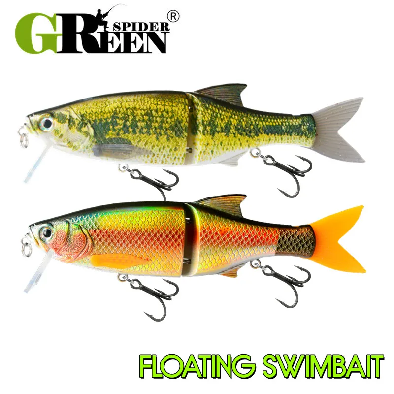 Swimbait articulado flotante – Señuelo de pesca para lucio y lubina - imagen 5