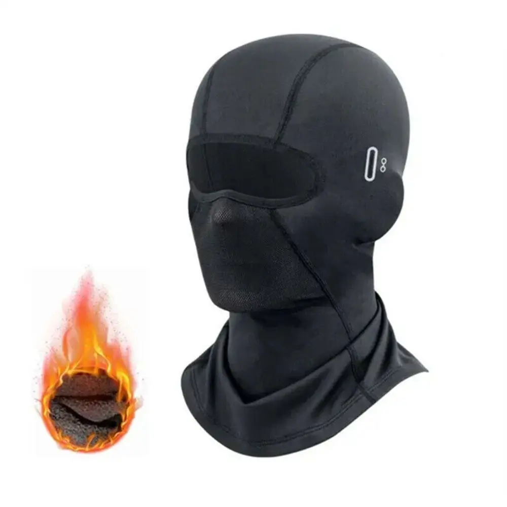 Máscara facial completa a prueba de viento para exteriores, capucha, casco, sombrero de ciclismo, pasamontañas, moda de invierno - imagen 4