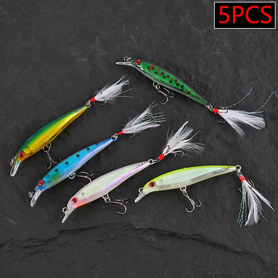 Wobblers hundimiento lento lubina lucio – Señuelos - imagen 2