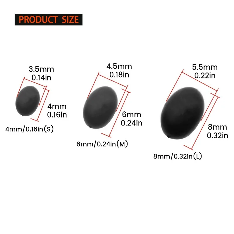 Accesorios de pesca de carpa, cuentas espaciales de tungsteno para núcleo de plomo, sin plomo, línea de anzuelo de pesca, aparejo Chod, aparejos de carpa, 10 Uds. - imagen 3