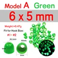 20P Green 6X5mm A