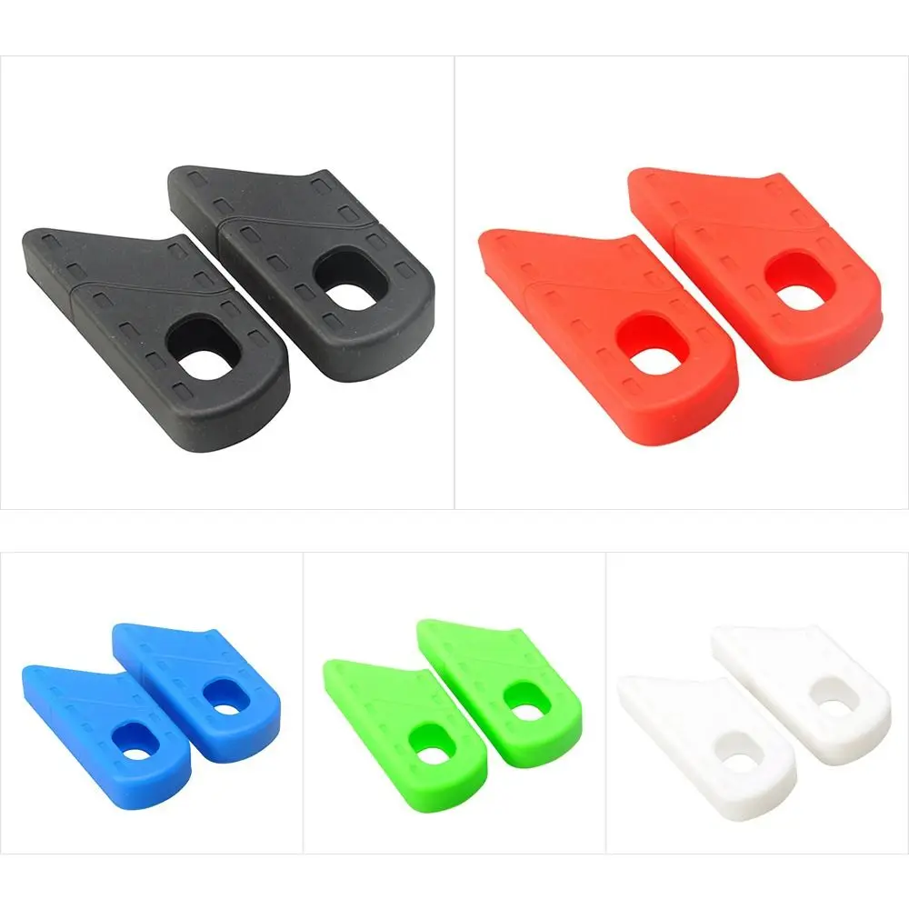 Funda de silicona para bielas de bicicleta, Protector de manivela, accesorios para ciclismo de montaña y carretera - imagen 3