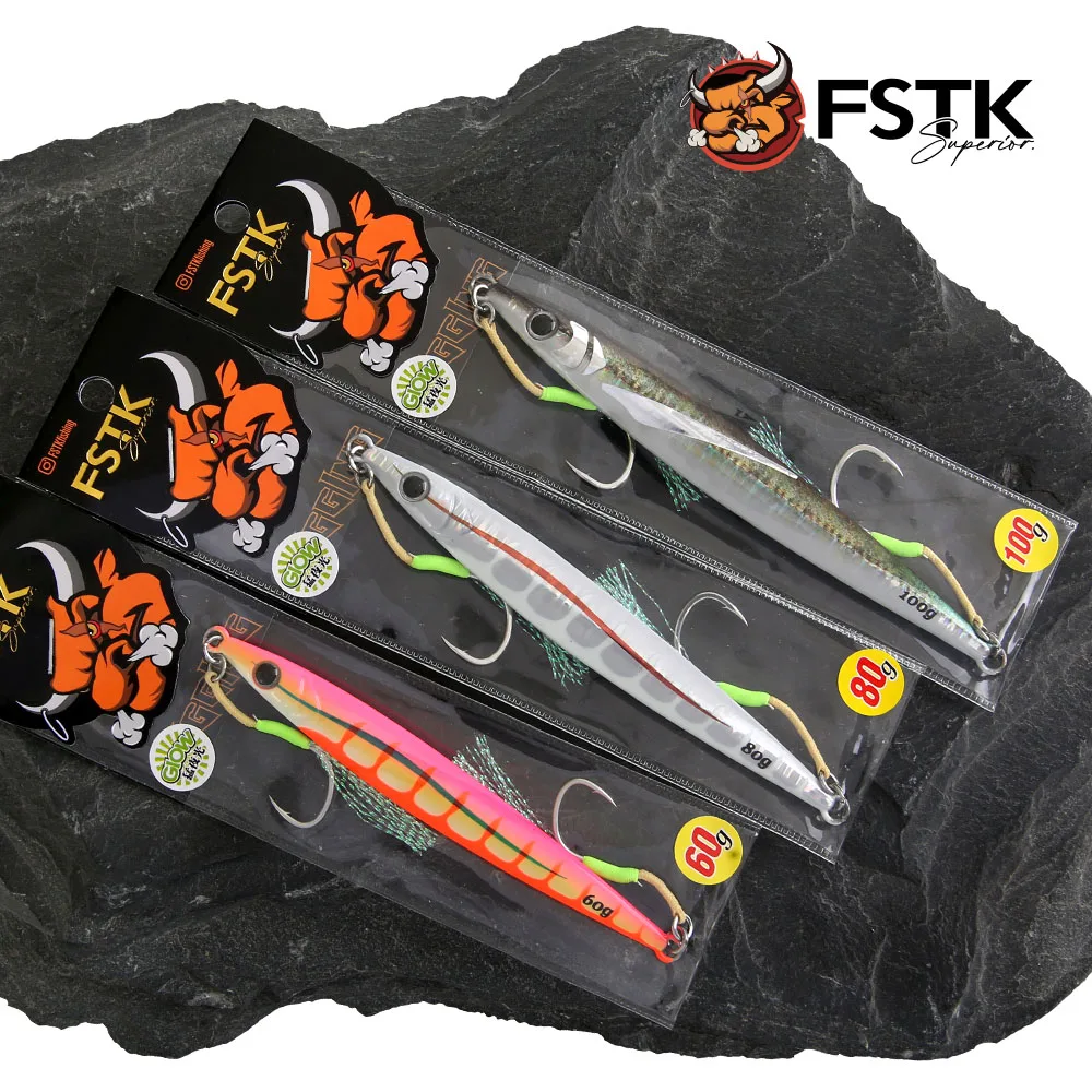 FSTK Jig Head Tungsteno 80G – Pesca agua profunda - imagen 5