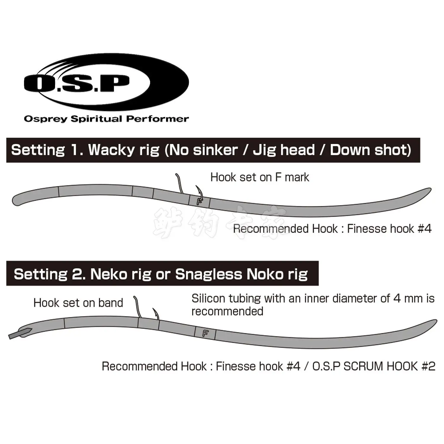 Japonés OSP DoLive Crawler Slim 8,6 pulgadas fideos rectos delgados Bug Luya cebo suave fino - imagen 4