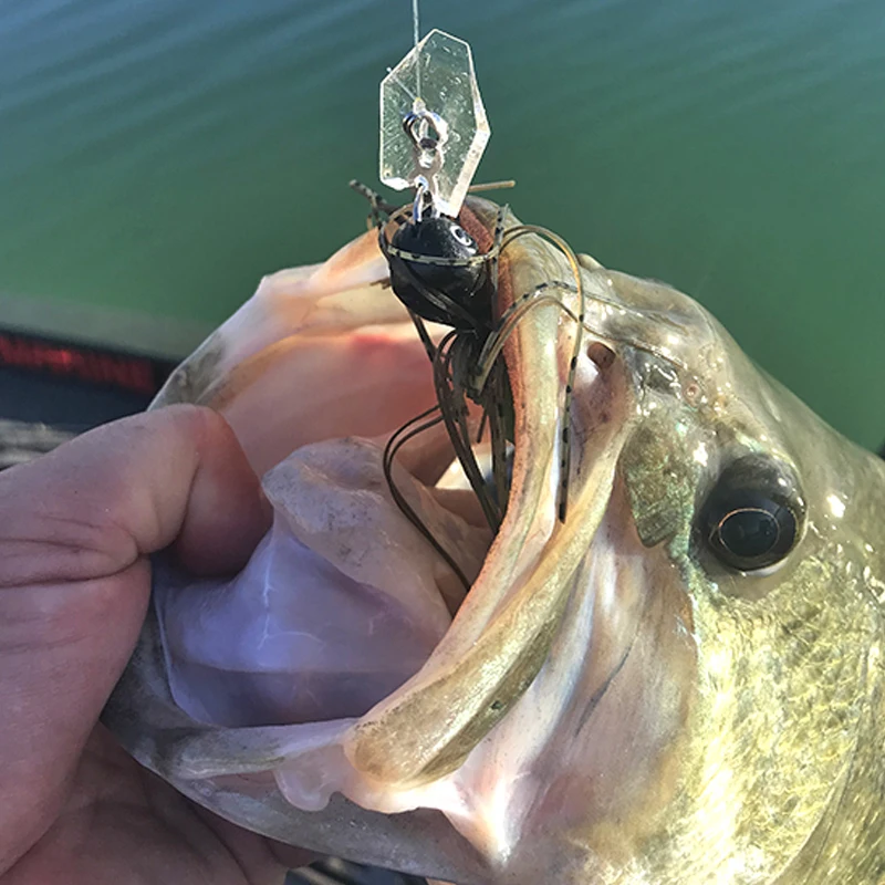 Japón Evergreen Luer Placa de retención de agua Jig Shimizu Shengsan Jack Hammer SB Bass 10,5g14g - imagen 4