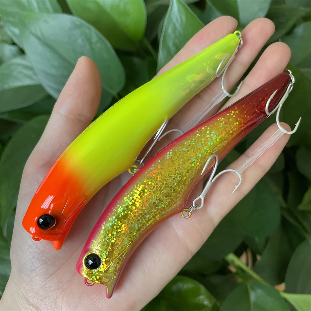 TSURINOYA Camino poco profundo pececillo flotante GORGO 120F 120mm 20g rango 0-30cm señuelo de pesca de mar lubina flotante cebos duros falsos