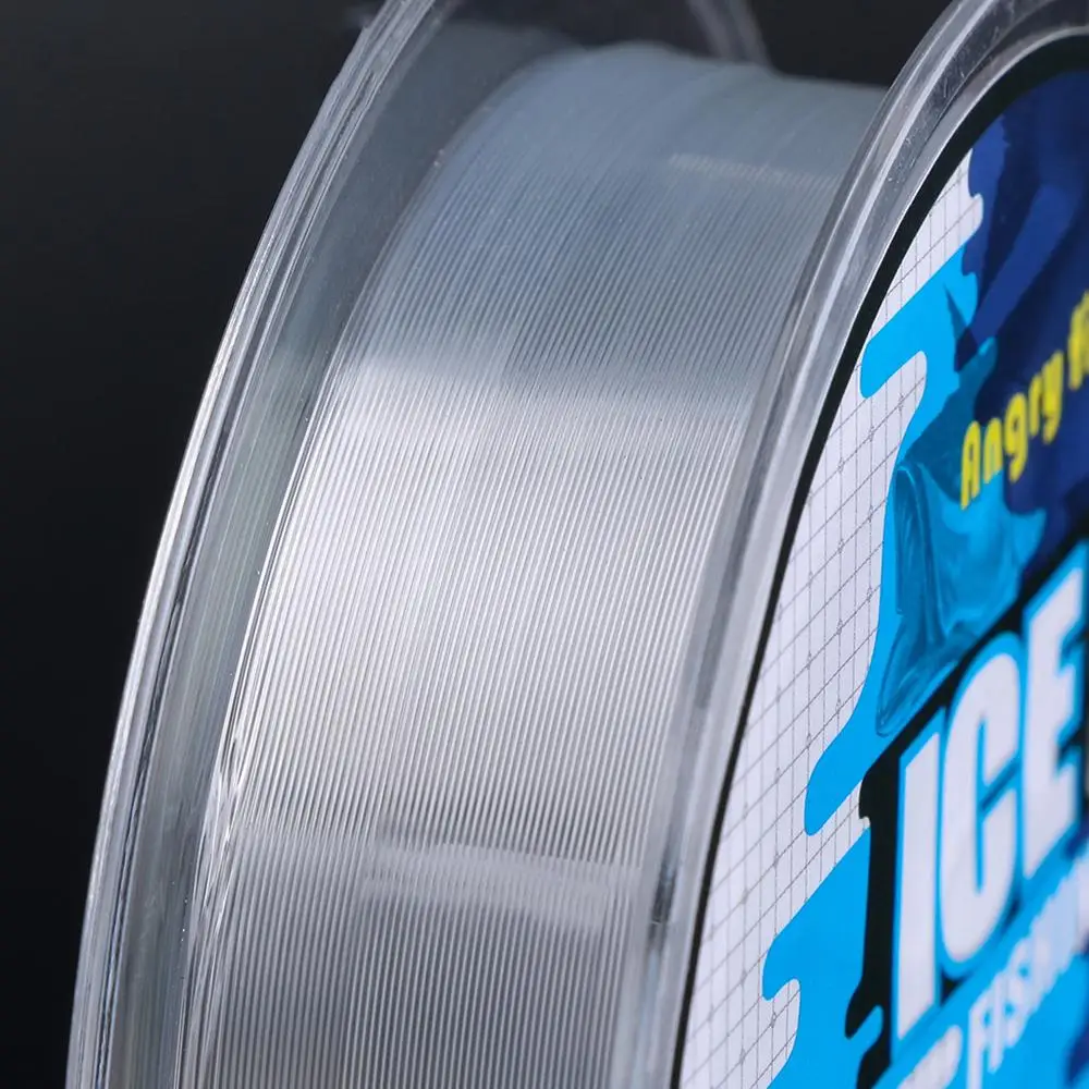 Línea de pesca en hielo de 100M, monofilamento, línea de nailon superfuerte para invierno, accesorios para exteriores, envío directo - imagen 5