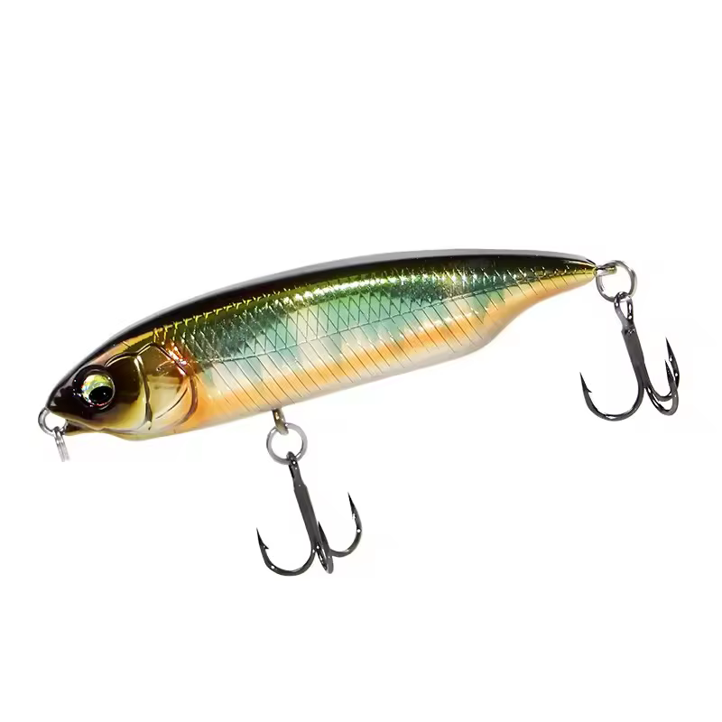 1 Uds señuelo de pesca 59mm 5,5g 80mm 11g agua hundida Mini lápiz pececillo duro Artificial pequeño Crankbait Wobblers cebo - imagen 5