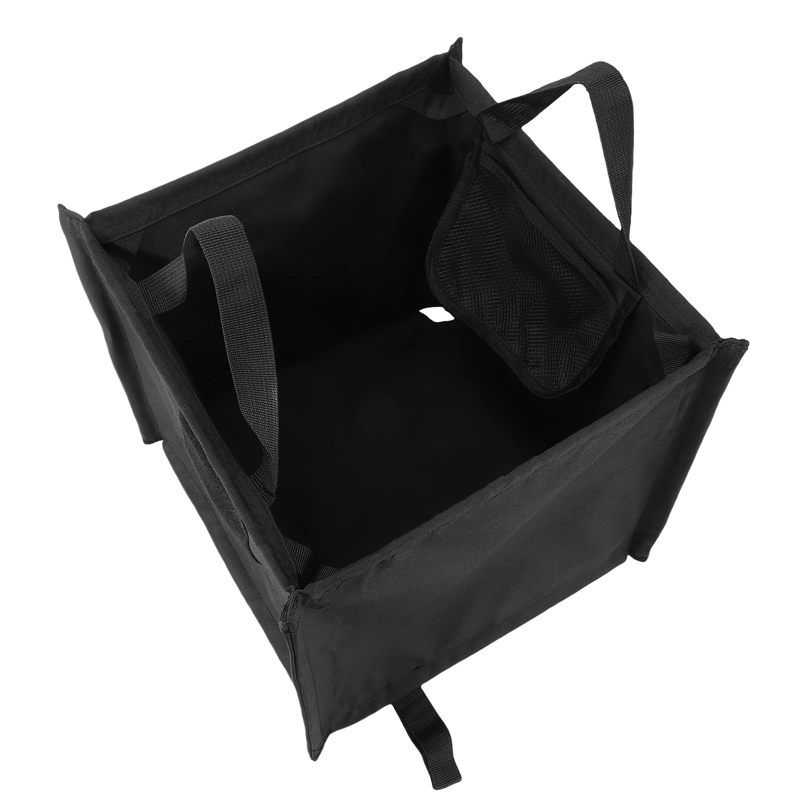 Caja de almacenamiento para acampada, cubo de basura plegable para exteriores, multifuncional, ligero, práctico, contenedor plegable triangular de gran capacidad de 27L - imagen 5