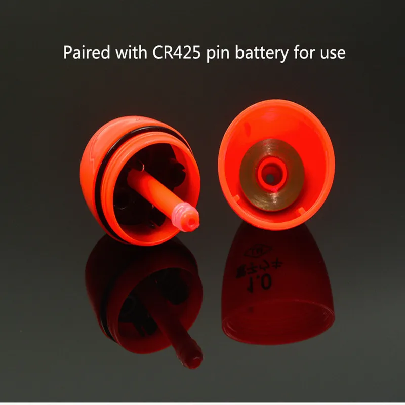 Pesca en roca de onda flotante electrónica con luz nocturna flotador luz nocturna electrónica flotador accesorios de pesca equipo de pesca - imagen 4