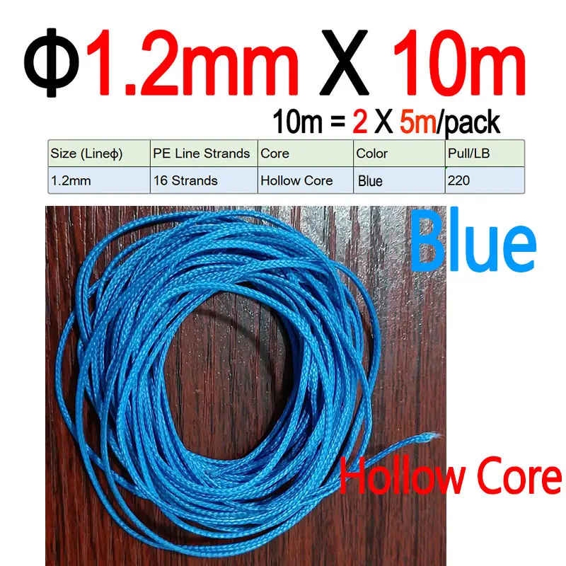 1.2mm X10m Blue