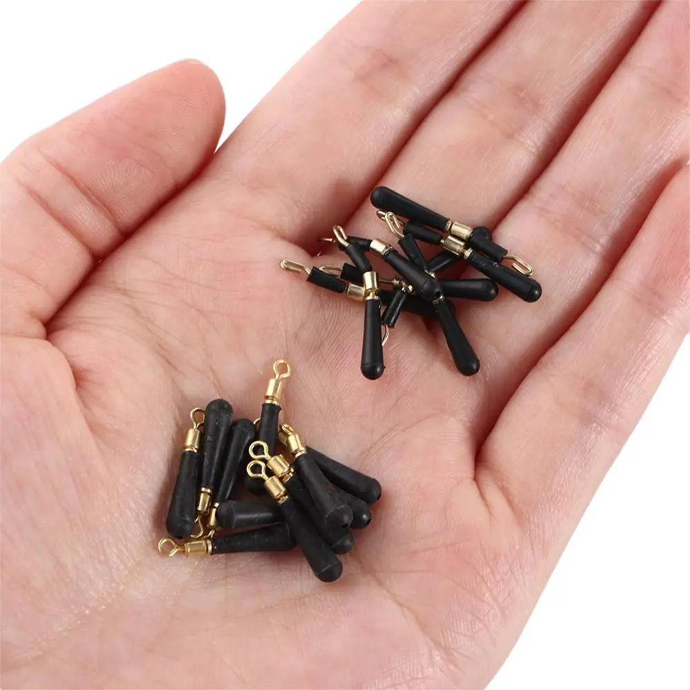 20 Uds. Herramientas de accesorios de cabeza de cobre de deriva de Metal asiento flotante flotadores de pesca equipo de pesca de deriva de rotación - imagen 3