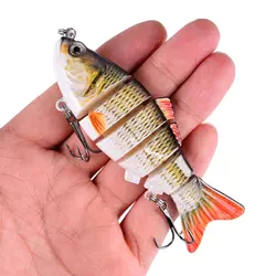 Crankbait multiarticulado para lucios y lubinas