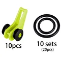 10PCS yellow