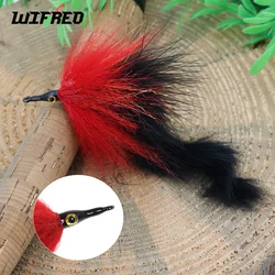 Wifreo Streamer Bunny Fly 3/0 - Anzuelo barbado para lubina