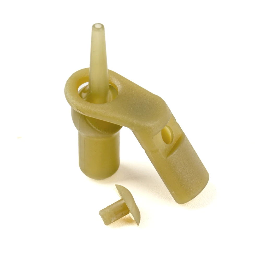 Hirisi-Juego de 10 anillos de pesca de carpa, cuentas de goma, accesorios de pesca para carpa Chod, aparejos de helicópteros, aparejos terminales - imagen 4