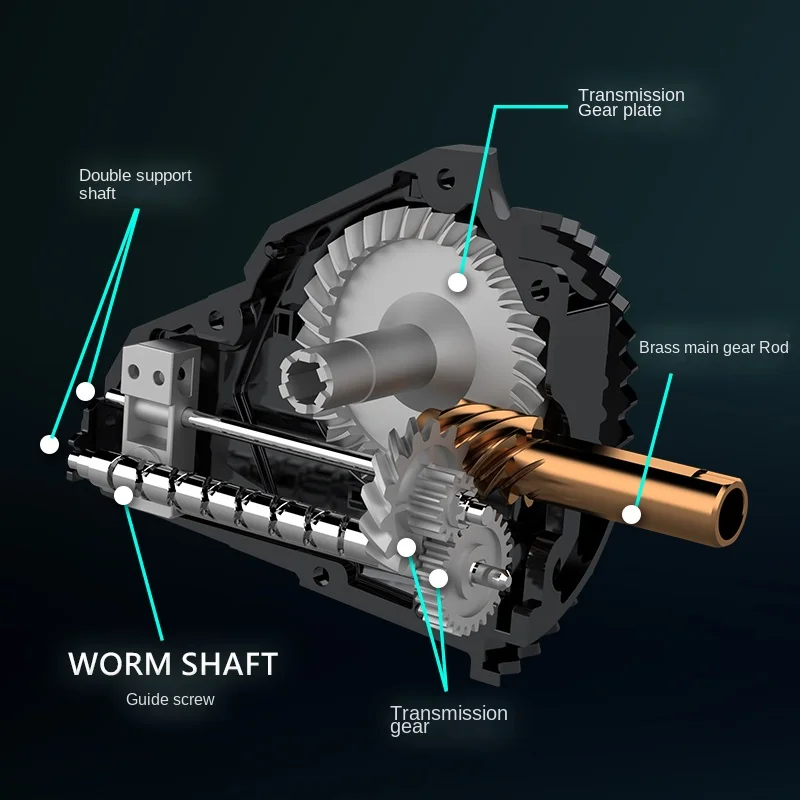 Okuma FIGHTER 8000-carrete de pesca giratorio de fundición larga, pesca en agua salada, Surf - imagen 4