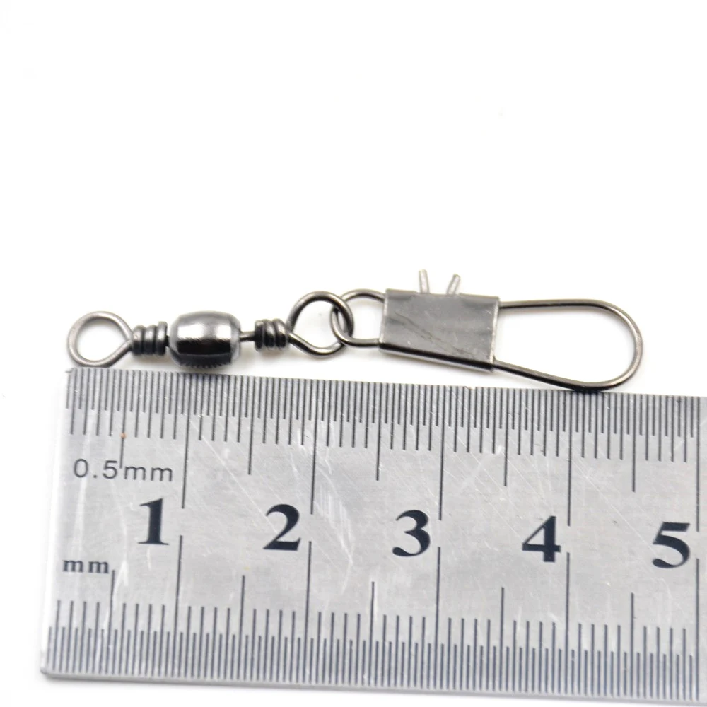 Conector de carpa para Pesca al aire libre, de 8 palabras abrazadera de anillo, conexión a granel, accesorios para Pesca, 20 Uds./lote - imagen 4