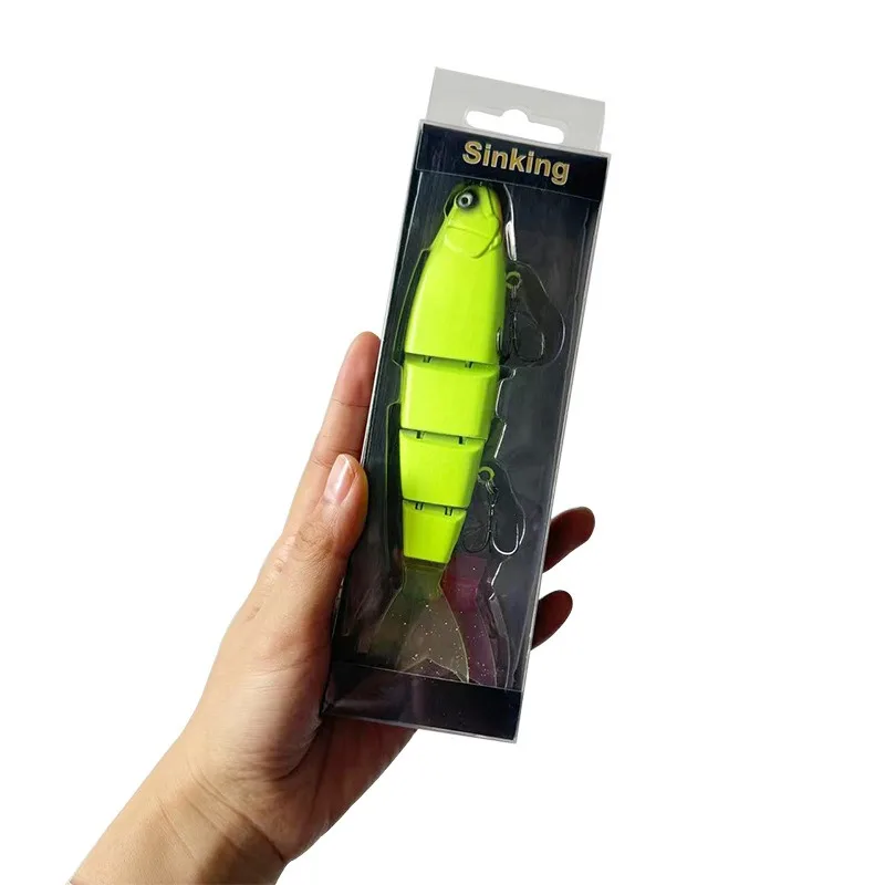 Señuelo de pesca Balam de 180mm, Lucio grande, bagre, Eigging, cebo articulado, pesca de agua dulce, señuelo duro - imagen 5