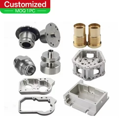 CNC mecanizado en aluminio, latón y acero inoxidable
