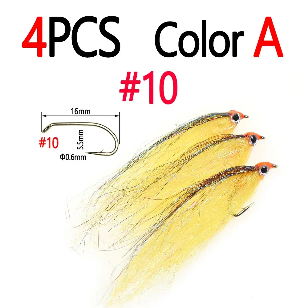 4pcs Color A Size 10