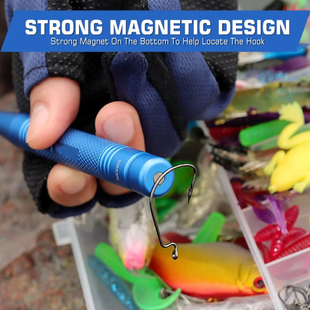 Separador rápido de anzuelos de pescado, Extractor de seguridad desmontable, dispositivo de desacoplamiento rápido de acero inoxidable, accesorios marinos portátiles - imagen 4