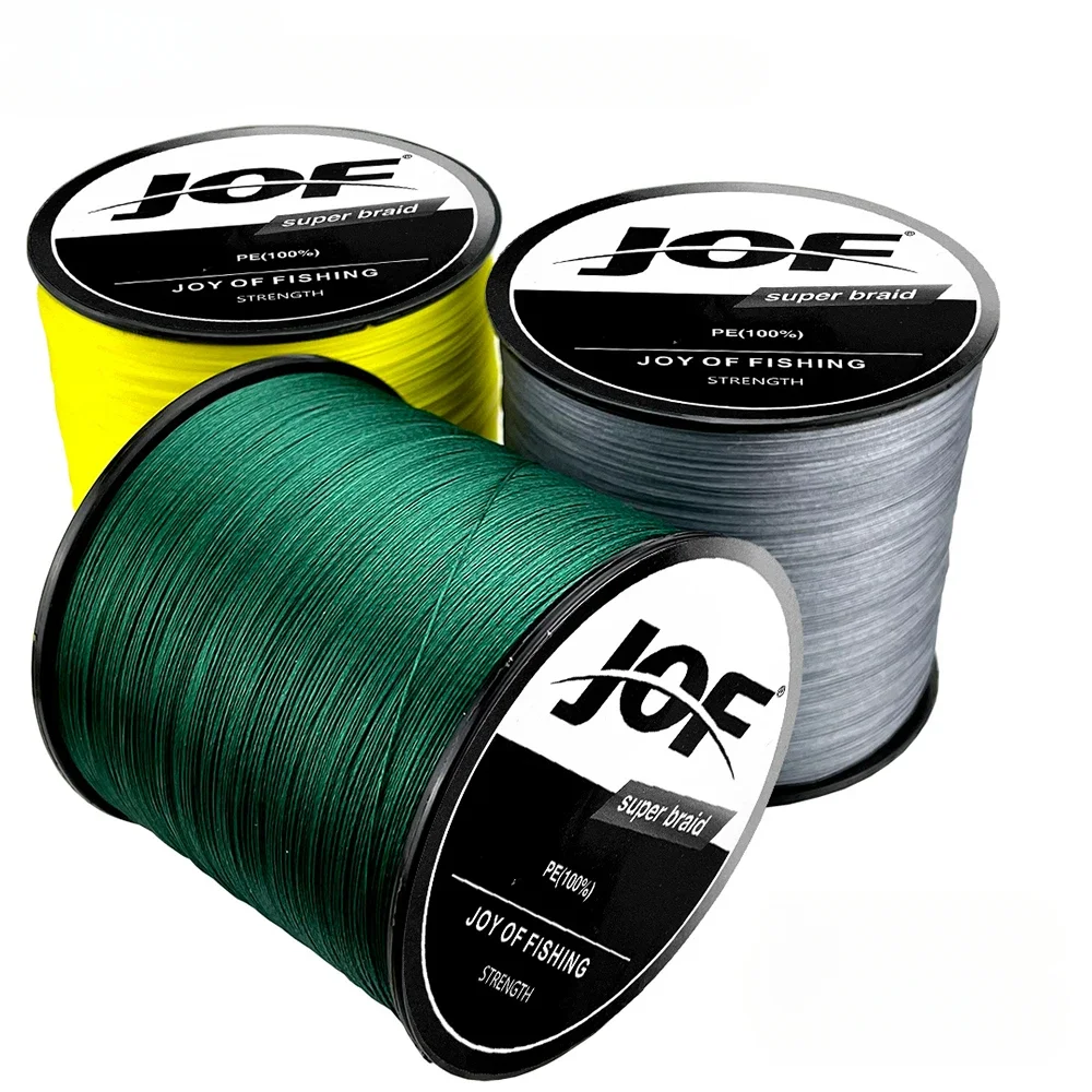 Línea de Pesca trenzada de PE, 300/500/1000M, 16 hebras, súper fuerte, 11,3 kg-91kg, alambre de lanzamiento multifilamento japonés, 4 colores - imagen 3