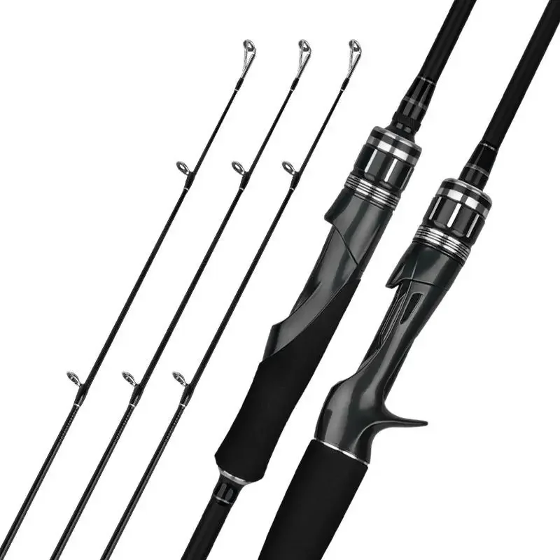 Mavllos LYGS caña de pescar giratoria ligera Line12-25lb ML M MH línea de 3 puntas 4-28g/7-40g caña de pescar de lubina de carbono de agua salada de acción rápida - imagen 3