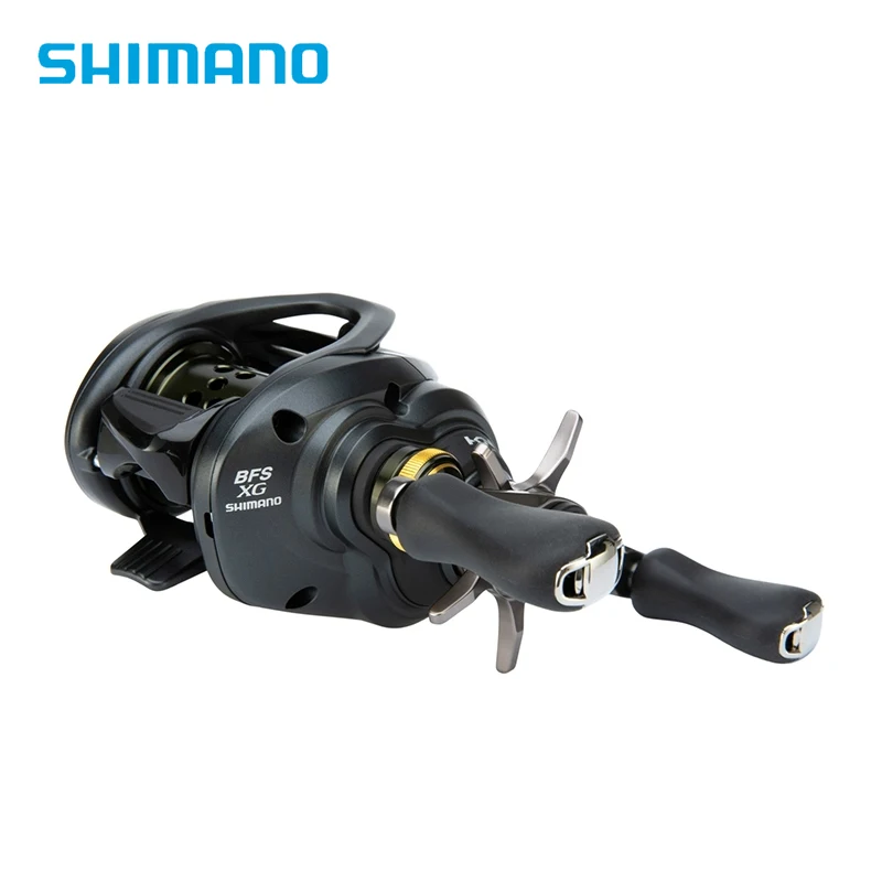 Carretes de pesca SHIMANO CURADO BFS originales, carrete poco profundo, carretes de pesca Baitcasting, flujo de microgoteo de agua, rueda de tira blanca, carretes de cebo pequeños - imagen 5