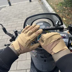 Guantes de tiro, guantes tácticos antideslizantes, guantes súper transpirables para deportes al aire libre, guantes resistentes al desgaste para caza