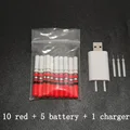 10 red and 1 usb