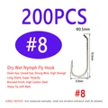 200PCS Size 8