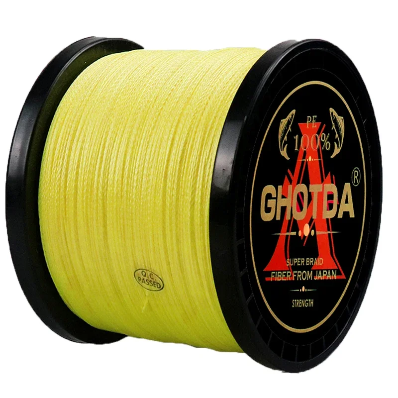 Sedal de pesca trenzada X12, multifilamento resistente, 4 colores, 300-500M, para agua dulce y salada, aparejos de pesca al aire libre - imagen 3