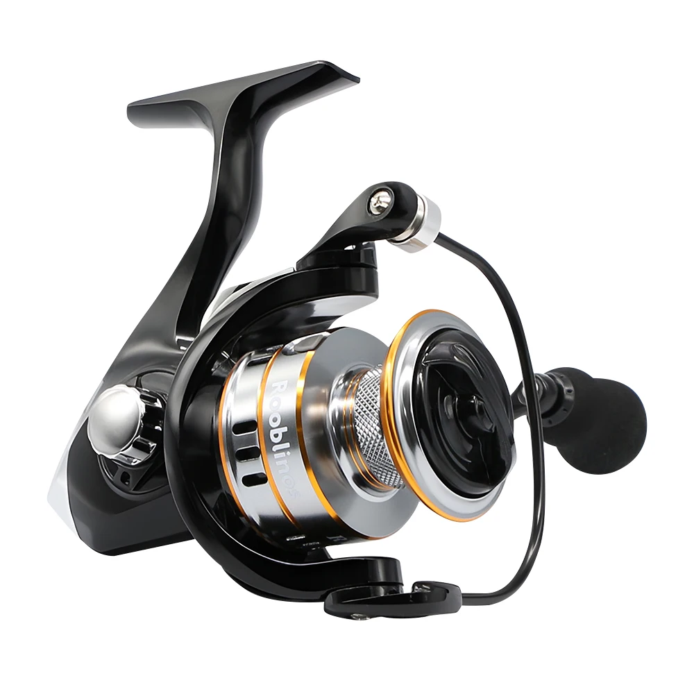 Carrete de pesca giratorio Rooblinos RY serie 1000-7000 arrastre máximo ultraligero 15kg carrete giratorio para Surfcasting carretes de Jigging de agua salada - imagen 5
