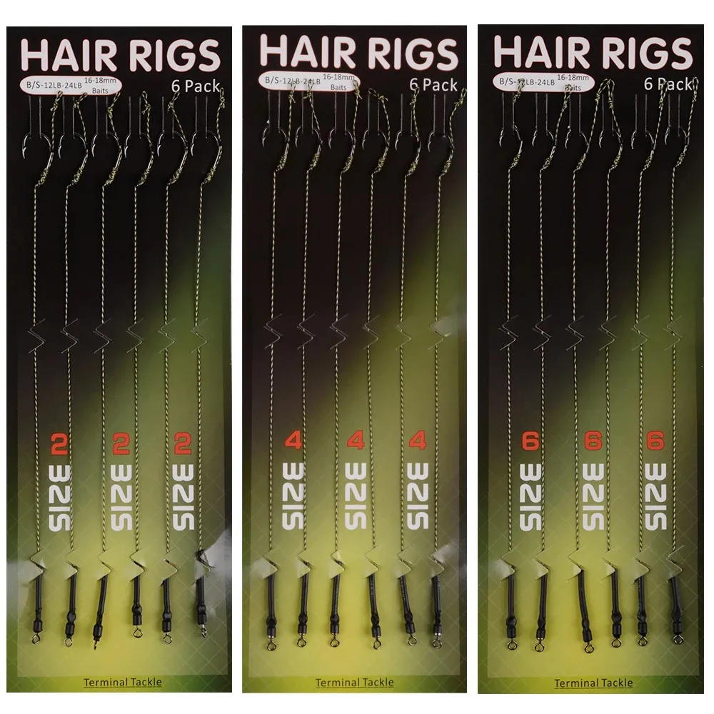 Plataformas para el cabello 6 paquete