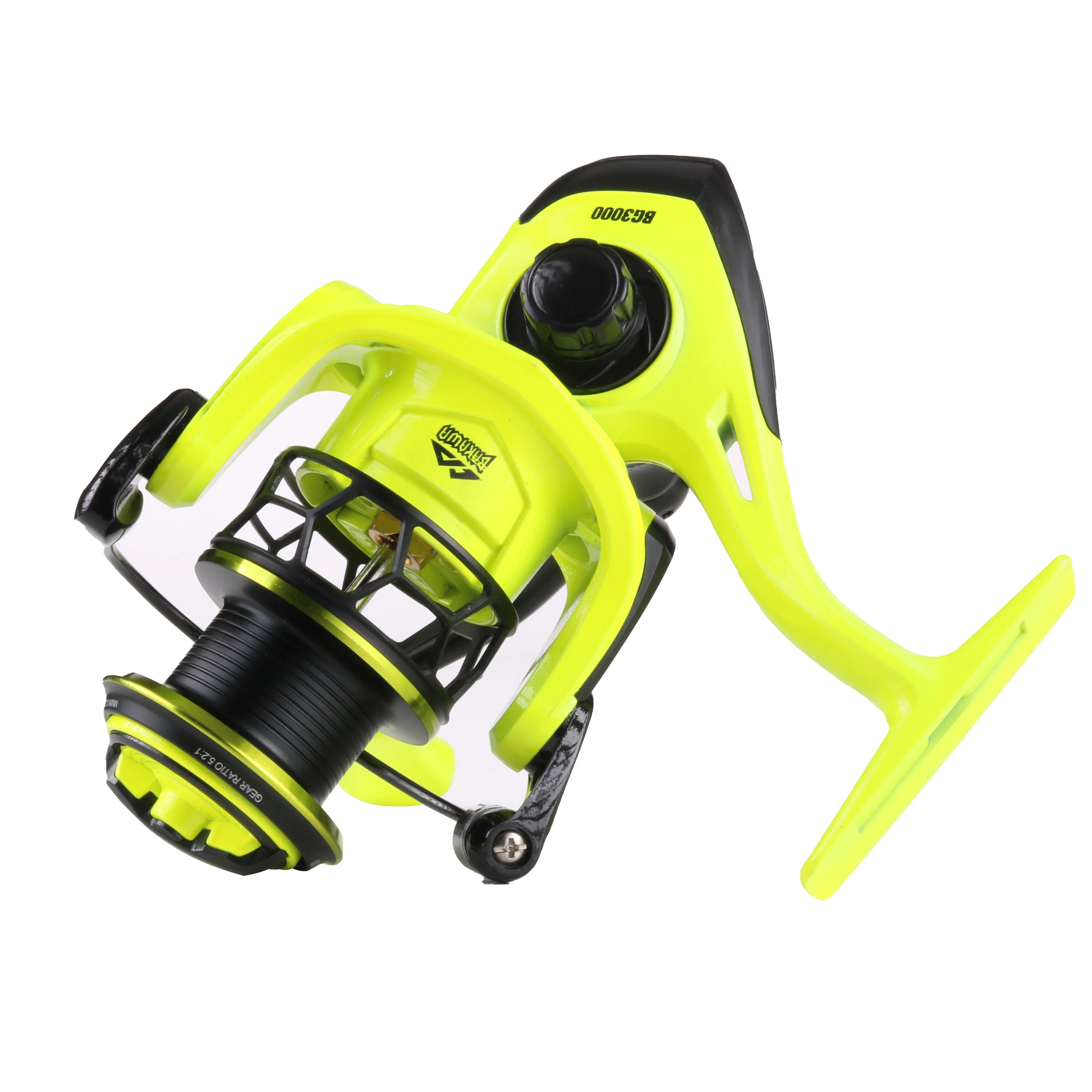 Carrete de Pesca JOSBY duradero de largo alcance, carretes giratorios de copa de alambre CNC de aleación de aluminio, accesorios de Pesca 1000-3000 5,2: 1 - imagen 2