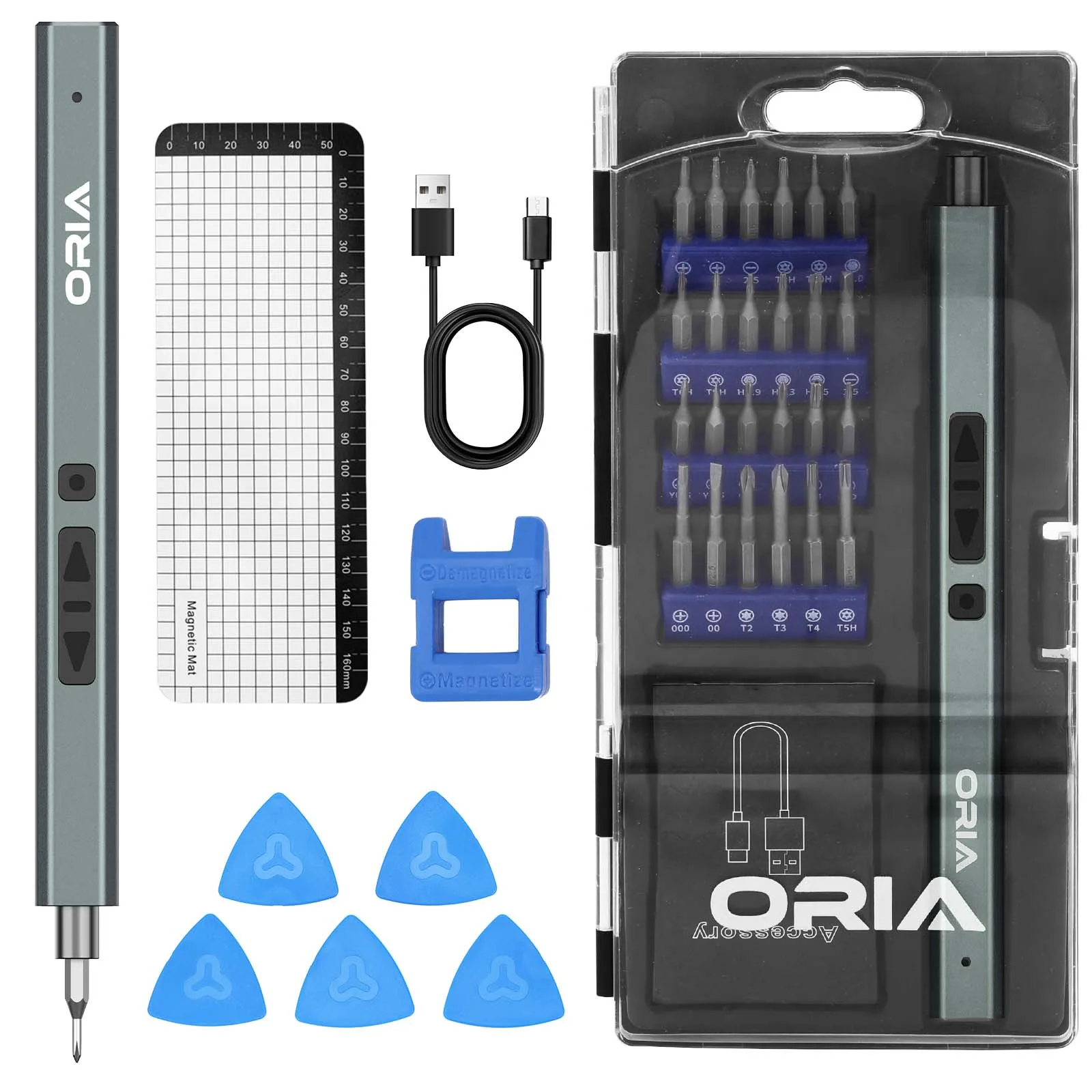 Destornilladores de precisión ORIA – Kit reparación inalámbrica - imagen 5