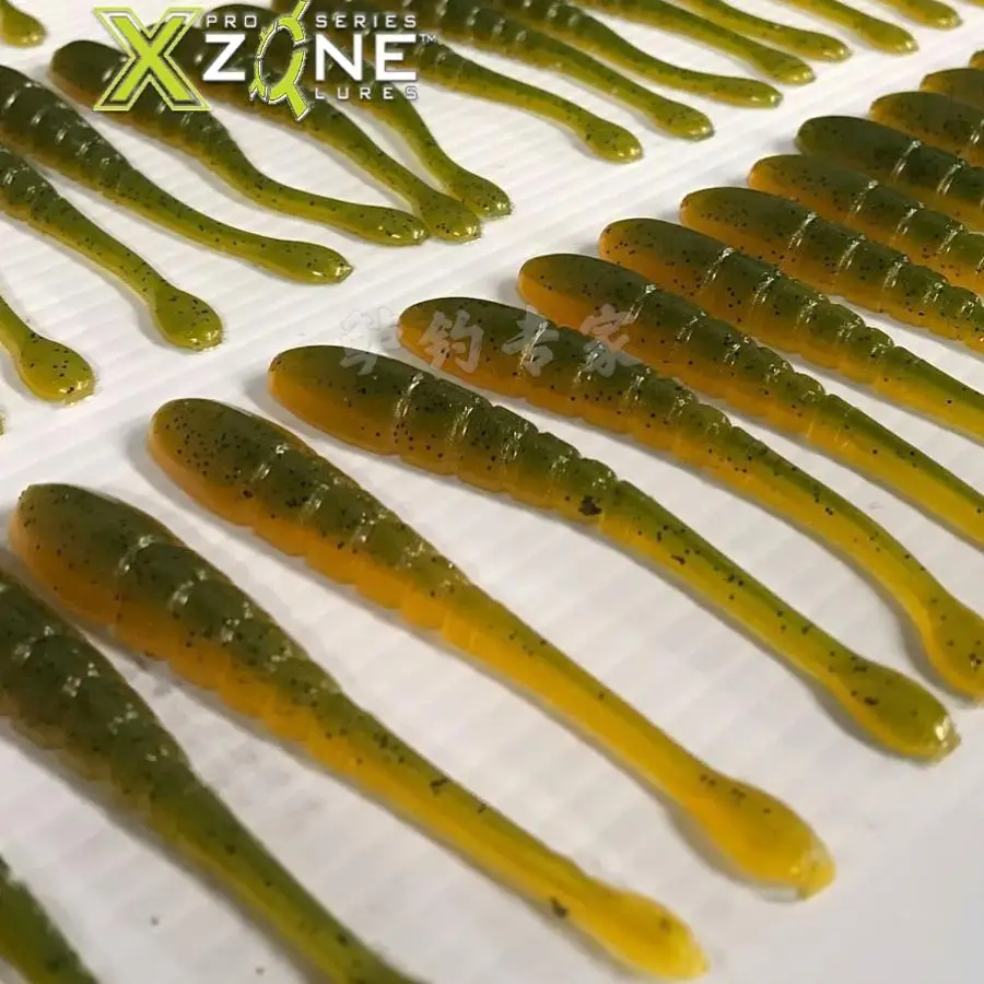 American XZone Finesse Slammer 4 pulgadas Bass Luya Soft Bug Soft Bait - imagen 2