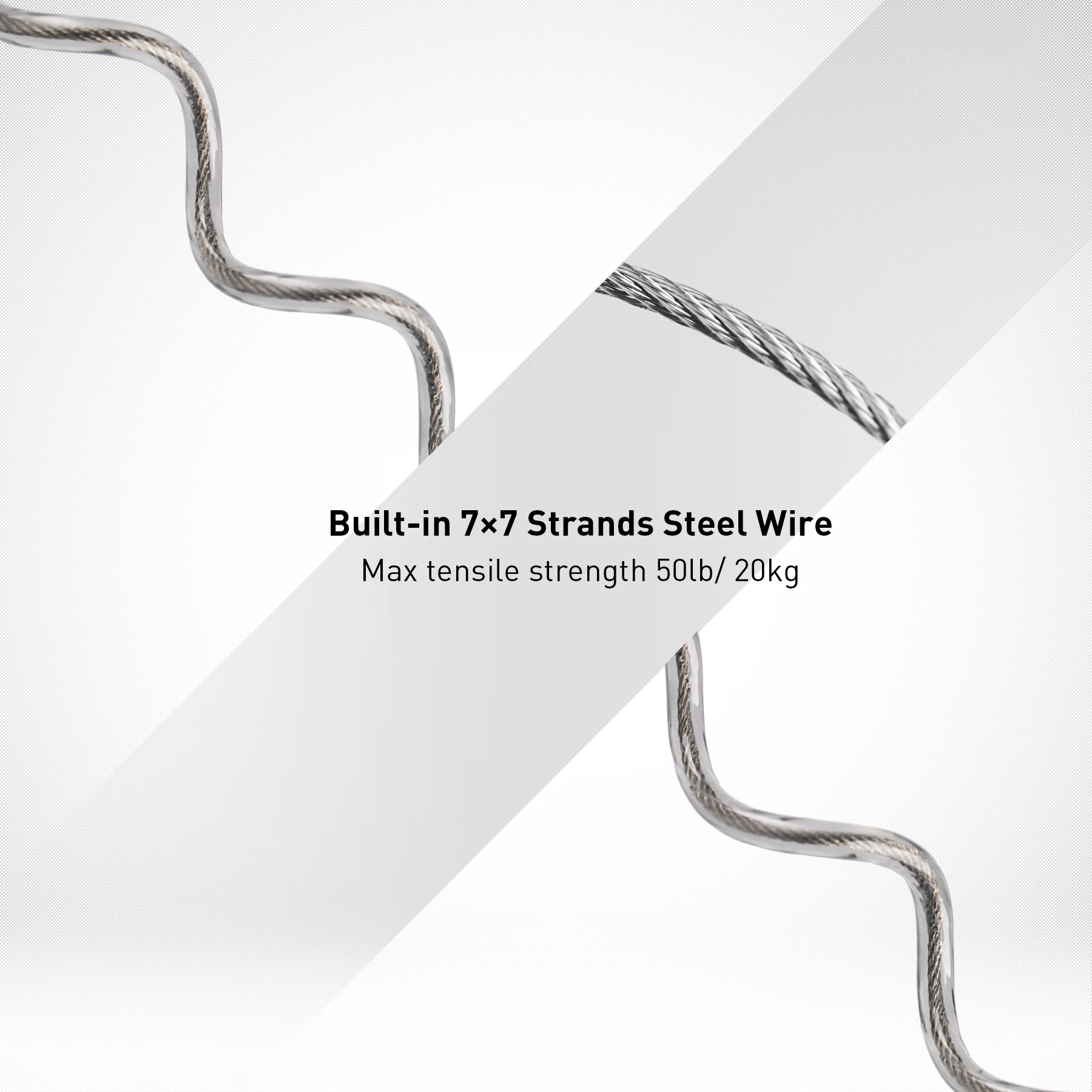 Booms Fishing T02 2m accesorios para caña de pescar cordón de pesca resistente para herramientas de pesca cuerda de retención de navegación - imagen 4