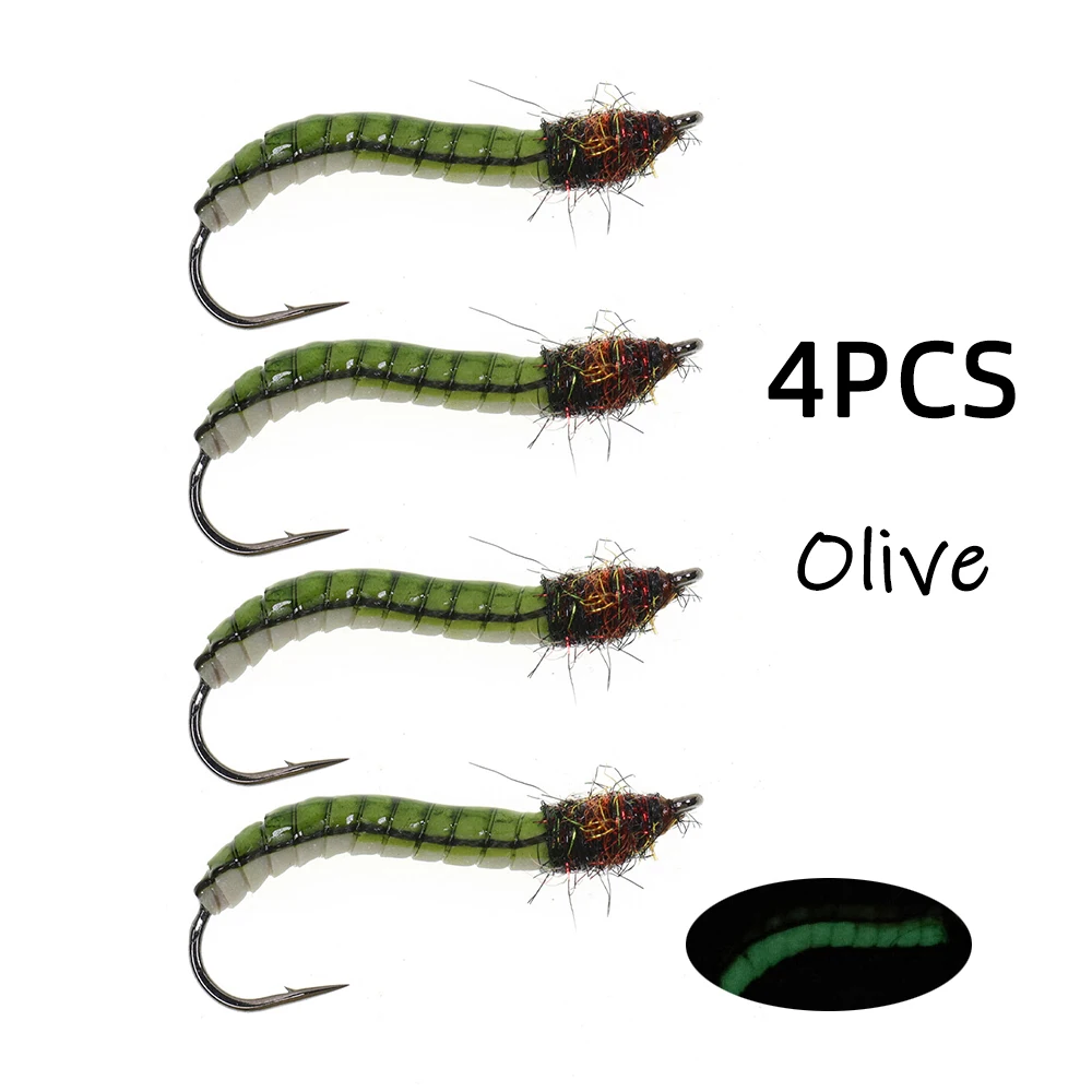 4pcs olive
