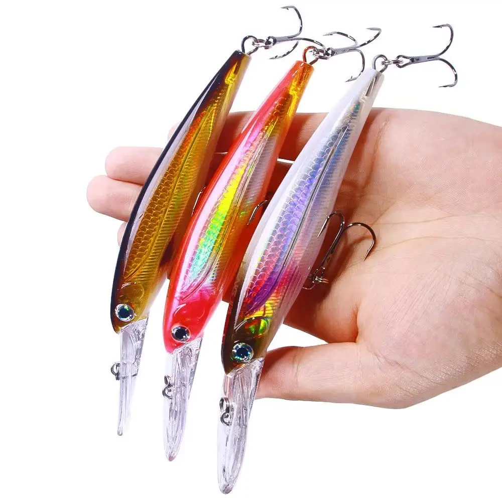 Señuelo Wahoo de pececillo de buceo profundo, cebos duros artificiales, aparejos de pesca Mahi de agua salada, Wobbler para señuelo de atún GT, 17cm, 30g - imagen 3