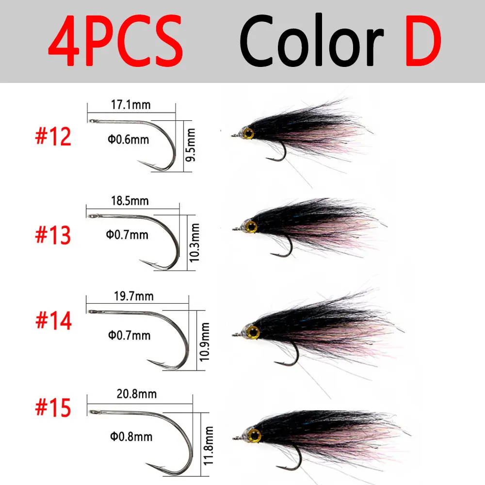 4pcs Color D