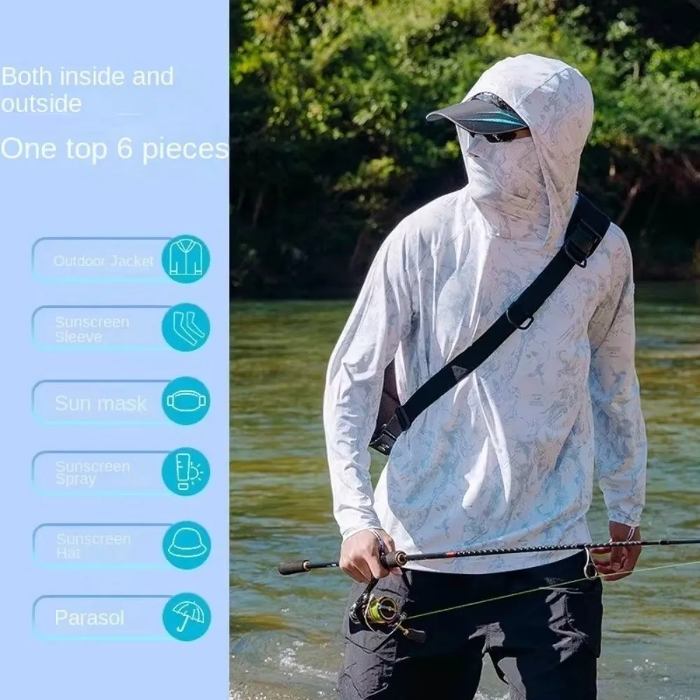 Camisa Pesca Transpirable con Protección UV – Tejido Ultrafino Seda Helada