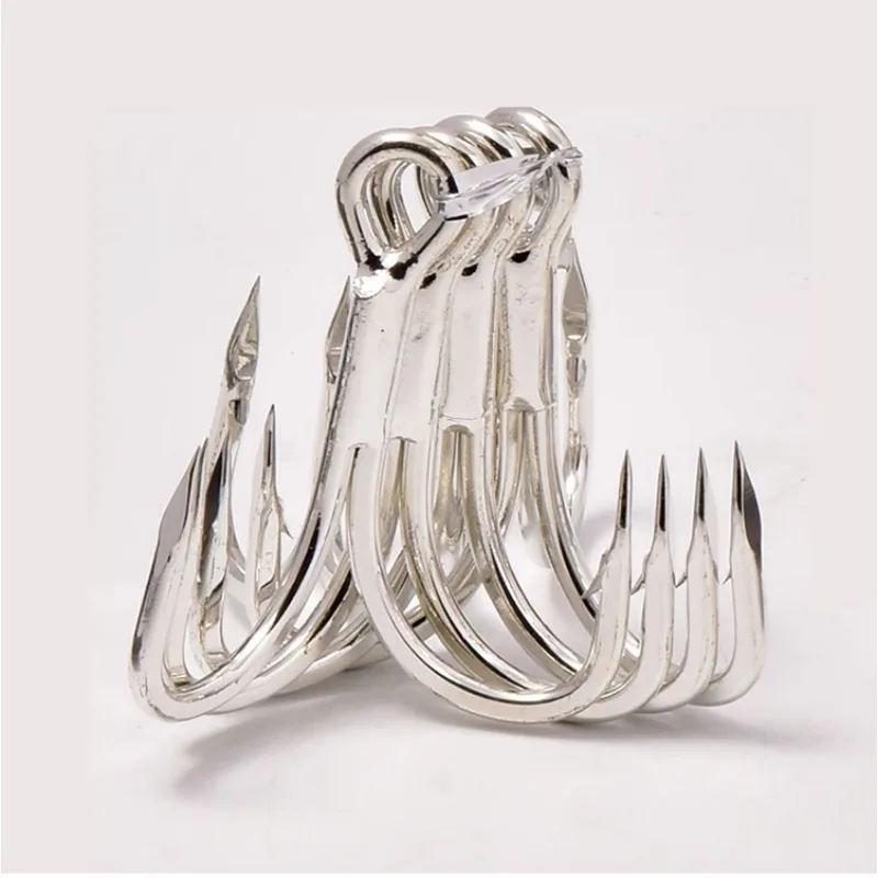 Anzuelos de pesca triples BKK Fangs 6066-5X-CB - imagen 4